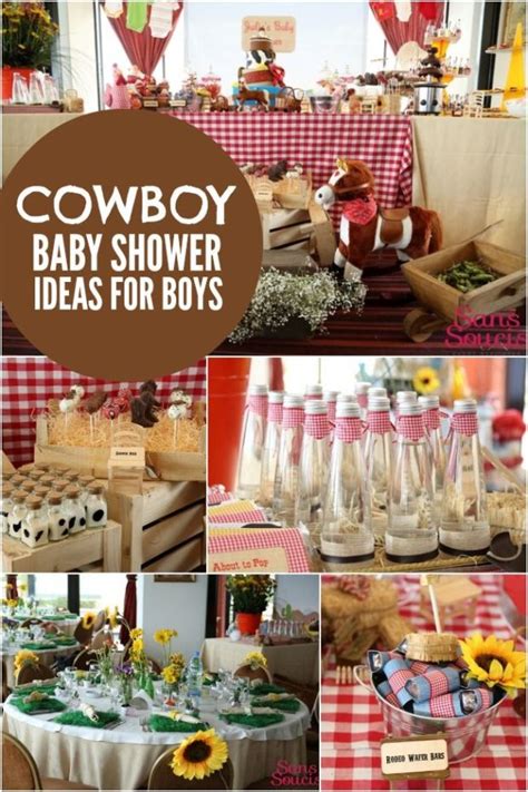 Bouncing Baby Buckaroo Cowboy-Themed Baby Shower | Spaceships and Laser Beams