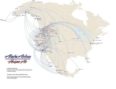 Alaska Air route map | another flyway from Alaska to Lower 4… | Flickr