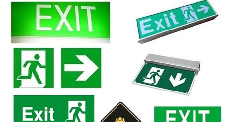 Illuminated Exit Signs - SafetySignsPH.com Philippines