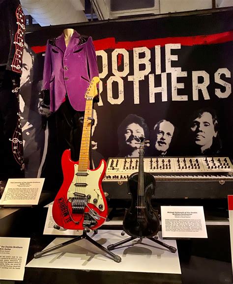 The Doobie Brothers display at the Rock & Roll Hall of Fame, Cleveland ...