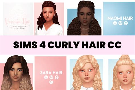 25 Stunning Sims 4 Curly Hair CC Finds To Enhance Your Game - Modsella