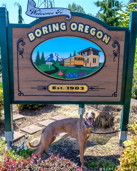 Welcome to Boring, Oregon - spacewhippet