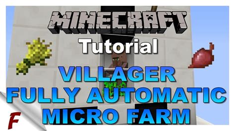 Minecraft Automatic Wheat Farm Tutorial