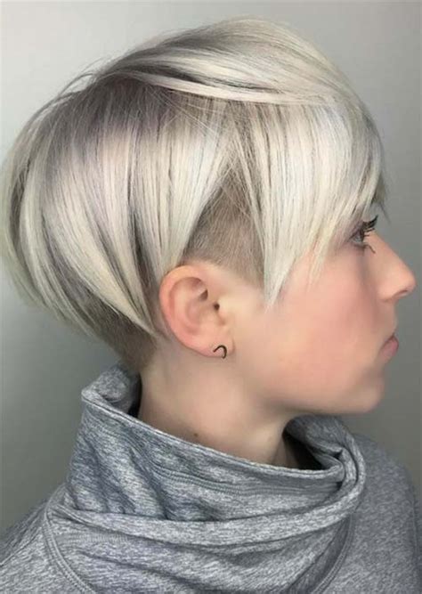 Rad Short Undercut Hairstyles 2018 for Women - Fashionre