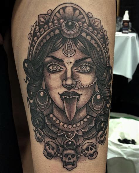 Done at @winnipegtattooconvention_ #kali #kalitattoo #tattoo # ...