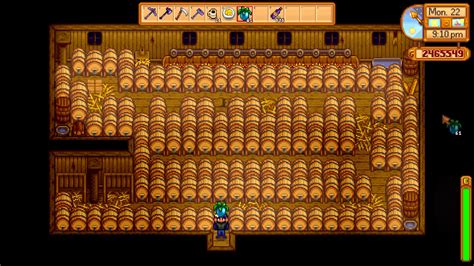 Optimal Barn-Keg layout - 136 kegs. : r/StardewValley