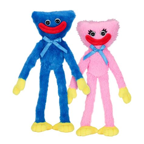 Buy POPPY PLAYTIME - Huggy Wuggy & Kissy Missy Smiling Plush Set (Two ...