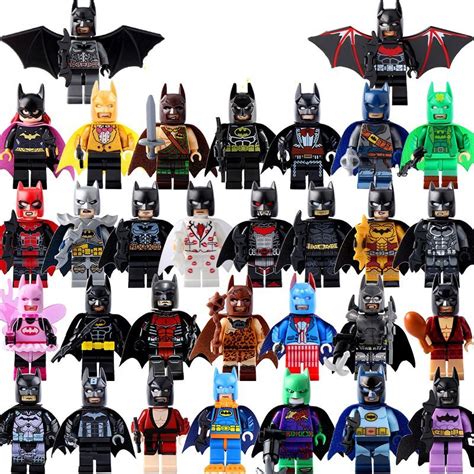 29pcs Batman Minifigures Compatible Lego DC Minifigures