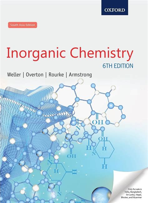 Inorganic Chemistry, Sixth Edition | Chemistry textbook, Chemistry ...