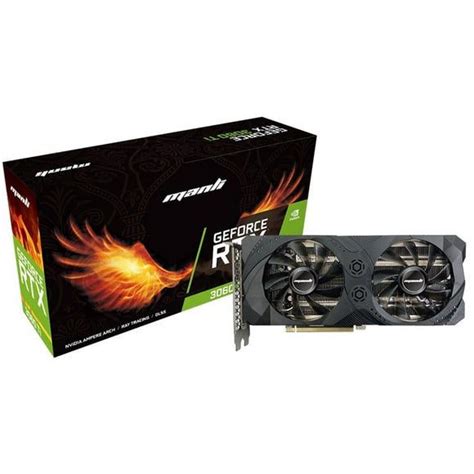 Manli GeForce RTX™ 3060Ti (M2500+N630) 8GB GDDR6 Memory Graphics Card ...