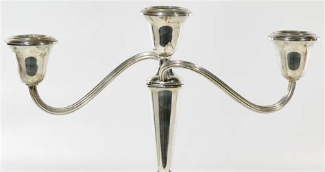 Gorham Sterling Silver Candle Holders - Feb 18, 2018 | Leonard Auction ...