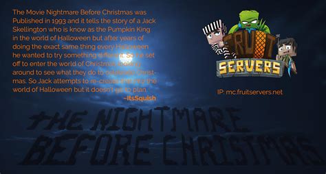 Nightmare Before Christmas Minecraft Map