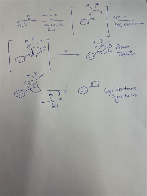 Cyclobutene synthesis idea : r/OrganicChemistry