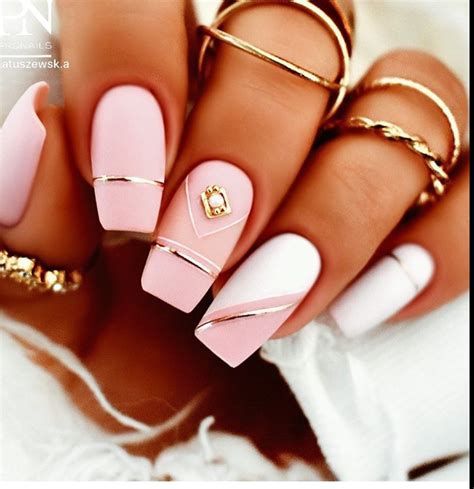 50+ Pretty Pink Nail Design Ideas - The Glossychic