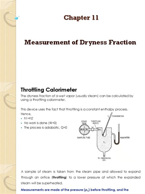 Measurement of Dryness Fraction | PDF | Enthalpy | Steam