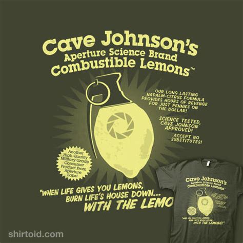 [Image - 128140] | Cave Johnson / Combustible Lemons | Know Your Meme