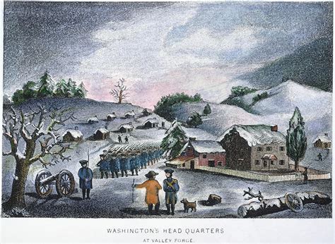 Valley Forge: Winter, 1777 #1 Photograph by Granger - Fine Art America