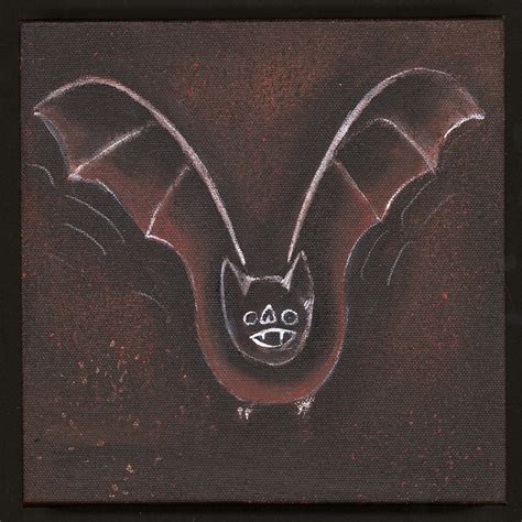 Vampire Bat Painting at PaintingValley.com | Explore collection of ...