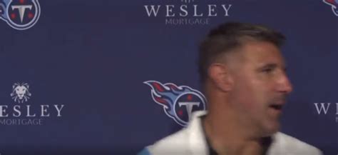 Mike Vrabel Storms Out of Press Conference After Reporter’s Question ...