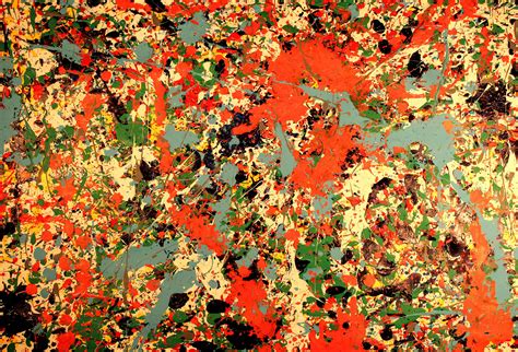 jackson-pollock1 | Expresionismo abstracto, Pinturas abstractas, Salpicado pintura