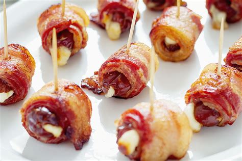 Baked Bacon-Wrapped Dates Recipe — Eatwell101