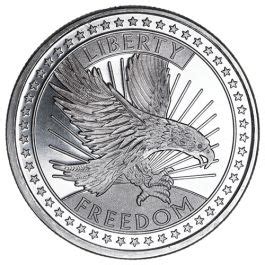 1 oz SD Bullion Silver Freedom Round - Old Design