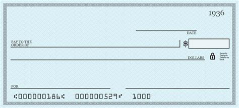 Blank Check Vector at GetDrawings | Free download