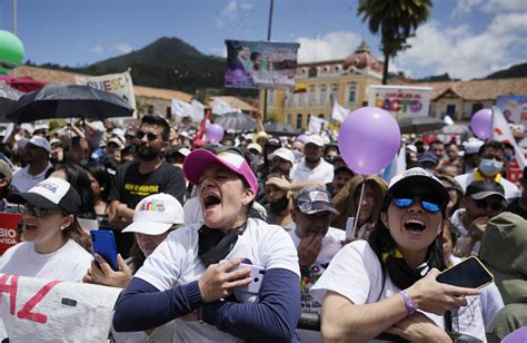 In Colombia's election, a leftist candidate could make history : NPR