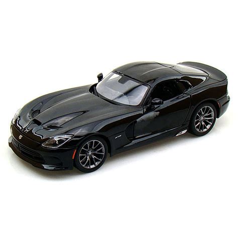 Dodge SRT Viper GTS, Black - Maisto 31128 - 1/18 Scale Diecast Model Toy Car - Walmart.com ...