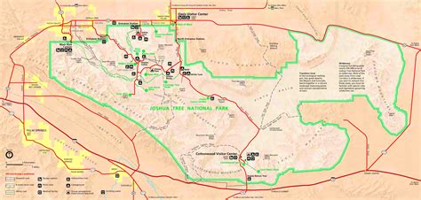 Map Of Joshua Tree National Park - Maping Resources