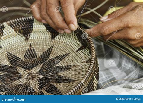 Nito Basket Weaving from the Iraya-Mangyan Community of Mindoro, Philippines Stock Photo - Image ...