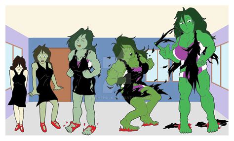 SHE HULK TRANSFORMATION SEQUENCE by IAmSheHulk on DeviantArt