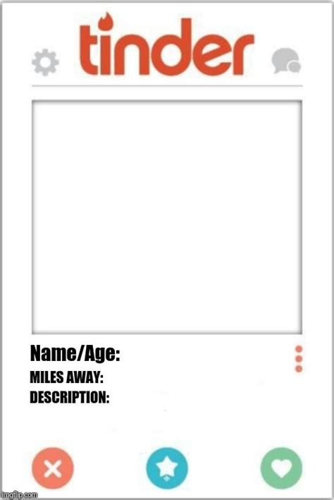 Tinder Profile Template | Tinder profile, Tinder bio, Good tinder profile