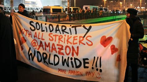 Amazon workers went on their 'biggest ever global strike' on Black ...