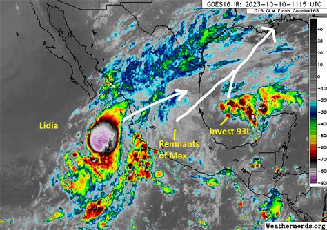 October 10, 2023 Outlook: Tropical moisture to bring heavy rains to ...