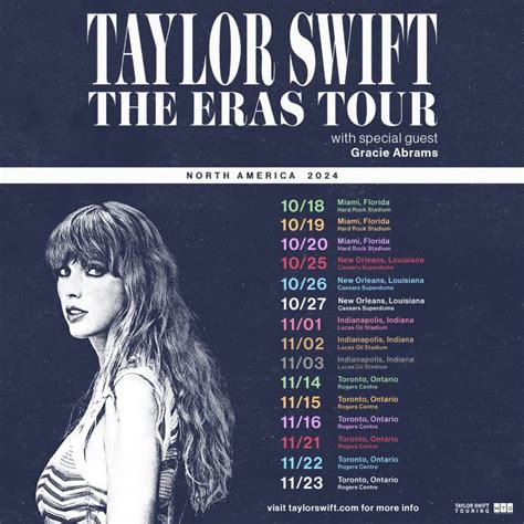 Taylor Swift Tickets New Orleans, LA (Caesars Superdome) - Oct 25,26,27 ...