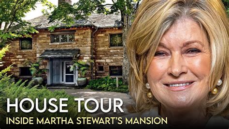 Martha Stewart | House Tour | $16 Million New York Mansion & Home - YouTube