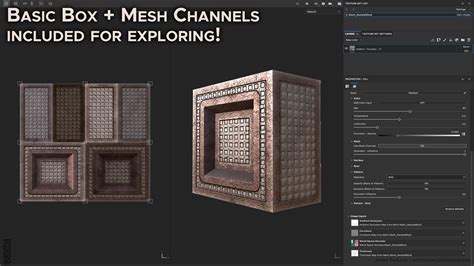 ArtStation - FOUNDRY - Smart Metal Texture Generator - v1 | Game Assets