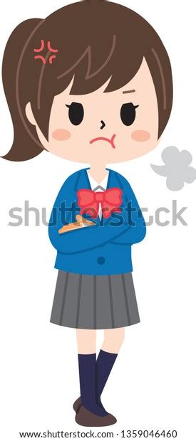 Angry Student Stock Vector (Royalty Free) 1359046460 | Shutterstock