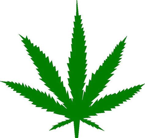 Marijuana Leaf Outline - ClipArt Best