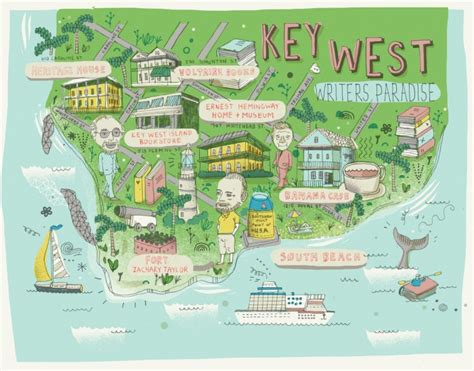 Key West Map | James Gulliver Hancock