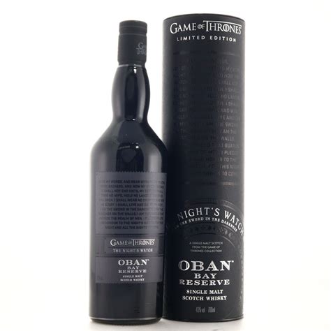 Oban Bay Reserve Game of Thrones / The Night's Watch | Whisky Auctioneer