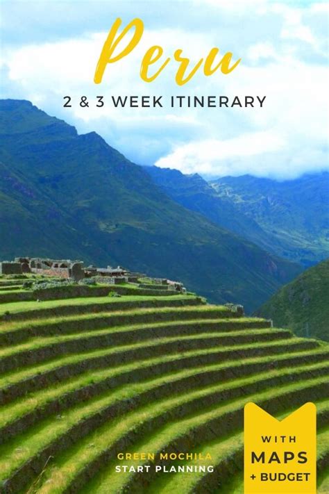 2 or 3 weeks in Peru [Self-Guided Itinerary] - Green Mochila