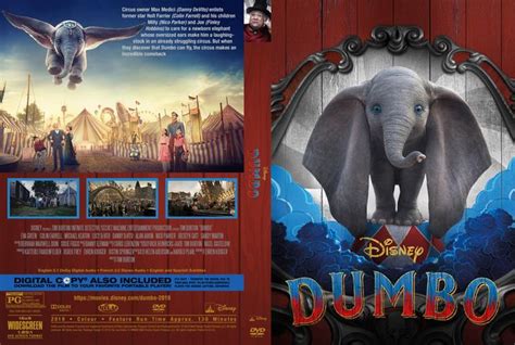 Dumbo (2019) DVD Custom Cover | Dvd cover design, Custom dvd, Dvd covers