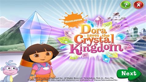 Dora the Explorer: Dora Saves the Crystal Kingdom Full Adventure Game - YouTube