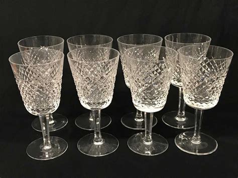 Waterford Crystal Wine Glasses, Set of 8