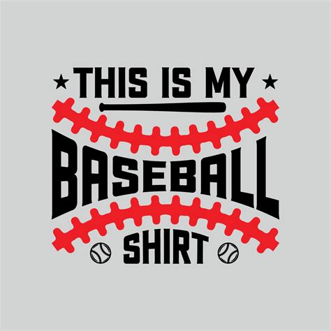 Baseball typography t shirt vector graphic 28532732 Vector Art at Vecteezy