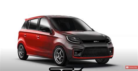 Maruti Suzuki Alto Digitally Rendered In A Stunning Sporty Avatar