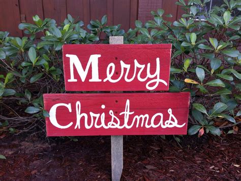 Merry Christmas Sign. Yard Ornament Welcome Sign by TRUECONNECTION, $50.00 | Merry christmas ...