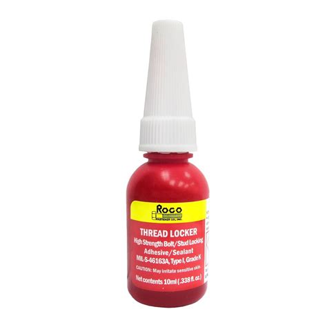 Rogo Fastener Co., Inc. - Threadlocker - Red 71